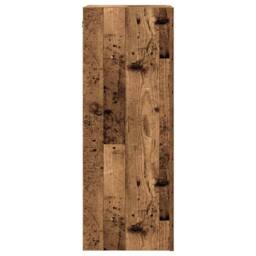 Berkfield Home TV Cabinet Old Wood 30.5x30x90 cm Engineered Wood in Brown - thumbnail 5