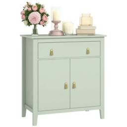 FORGEVIO Sideboard with Drawer in Green