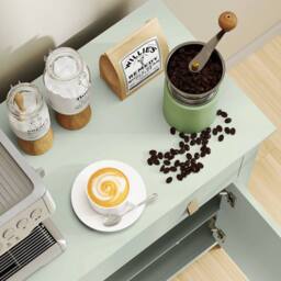 FORGEVIO Sideboard with Drawer in Green - thumbnail 5