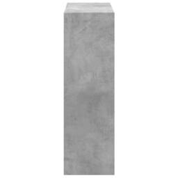 Berkfield Home Bookcase Concrete Grey 102x32x102 cm Engineered Wood - Size: 102 x 32 x 102 cm - thumbnail 5