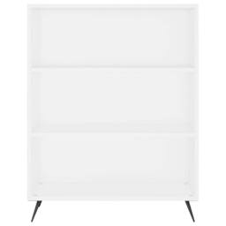 Berkfield Home Bookcase White 69.5x32.5x90 cm Engineered Wood - thumbnail 4