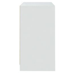 Berkfield Home Sideboard White 70x41x75 cm Engineered Wood - Size: 70 x 41 x 75 cm - thumbnail 4