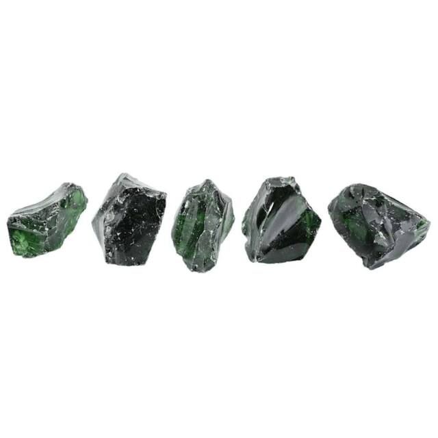 Berkfield Home Gabion Rocks Glass Green 60-120 mm 25 kg - image 1