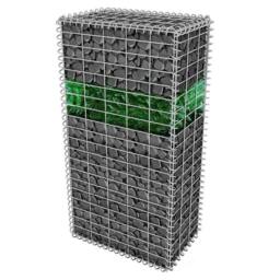 Berkfield Home Gabion Rocks Glass Green 60-120 mm 25 kg - thumbnail 4
