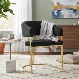 Stratus Interiors Prado Kitchen Dining Chair Faux Leather H86x51.5xW60 in Cream - Size: Large - thumbnail 5