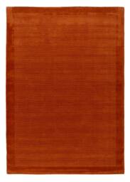 Kukoon Natural Wool Plush Pile Terracotta Area Rug - Size: 120 cm x 170 cm