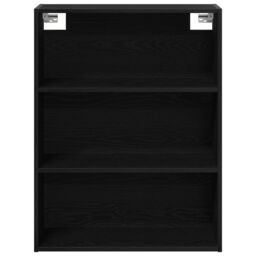 Berkfield Home Hanging Wall Cabinet Black Oak 69.5 x 32.5 x 90 cm - thumbnail 5