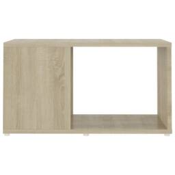 Berkfield Home TV Cabinet Sonoma Oak 60x24x32cm Engineered Wood in Light Oak - Size: 60 x 24 x 32 cm - thumbnail 5