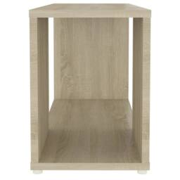 Berkfield Home TV Cabinet Sonoma Oak 60x24x32cm Engineered Wood in Light Oak - Size: 60 x 24 x 32 cm - thumbnail 6