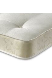 eXtreme Comfort Ltd Gold Damask Tufted Mattress 17cm Deep Dual-Sided Comfort Durable Cover in White - Size: Small Single - thumbnail 4
