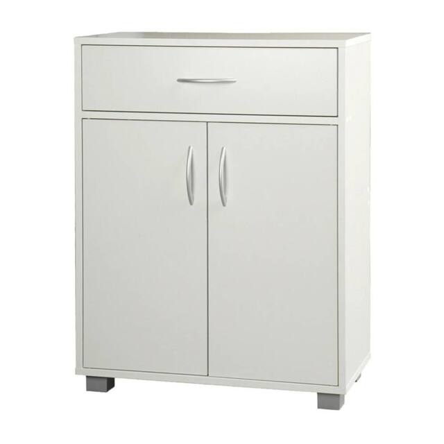 Havendro Living Room Sideboard Wooden Storage Cabinet Unit in White - image 1