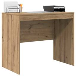 Berkfield Home Modern Writing Desk Artisan Oak Engineered Wood 90 x 50 x 76 cm in Brown