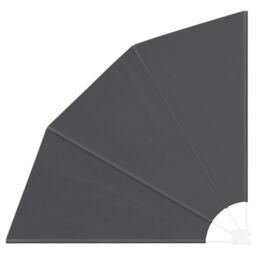 Berkfield Home Balcony Privacy Screen Folding Manual Black 140 x 140 cm Fabric - thumbnail 2