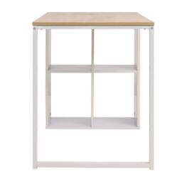 Berkfield Home Writing Desk 120x60x75 cm Oak & White - Size: 120 x 60 x 75 cm - thumbnail 5