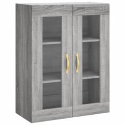 Berkfield Home Highboard Grey Sonoma 69.5x34x180 cm Engineered Wood - thumbnail 5