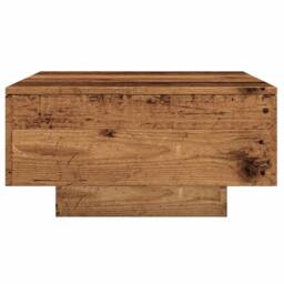 Berkfield Home Coffee Table Old Wood 90x60x31 cm Engineered Wood in Brown - Size: 90 x 60 x 31 cm - thumbnail 5
