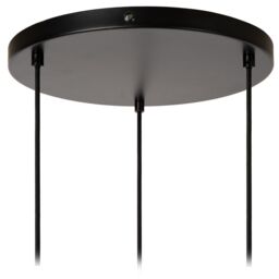 Lucide 'MONSARAZ' Dimmable Adjustable Stylish Retro Indoor Pendant Lamp 3xE27 in Green - thumbnail 6