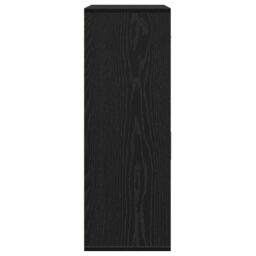 Berkfield Home Sideboard with Drawer with Shelf with Storage with Door Black oak Engineered wood - thumbnail 7
