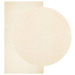 Berkfield Home Rug HUARTE Short Pile Soft & Washable Cream 80x150 cm - Size: Medium - thumbnail 3