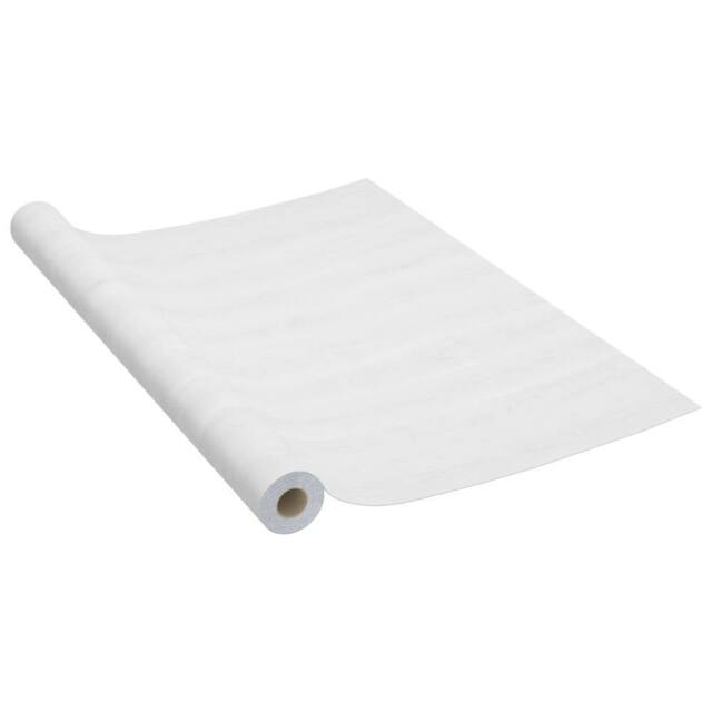 Berkfield Home Self-adhesive Door Films 4 pcs White Wood 210x90 cm PVC - image 1