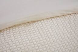 Rapport Home Luxury Waffle Teddy Polyester Fleece Duvet Cover Set with Pillowcase in Natural - Size: Double - thumbnail 2