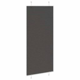 Berkfield Home Pleated Blind Black 100x200 cm Fabric Width 99.4 cm Polyester - thumbnail 4