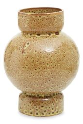 Orsina Large Ceramic Vase, Decorative Flower Vase For Home Decor, Glazed Surface Large Ceramic Vase For flowers in Natural - thumbnail 6