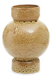Orsina Large Ceramic Vase, Decorative Flower Vase For Home Decor, Glazed Surface Large Ceramic Vase For flowers in Natural - thumbnail 1