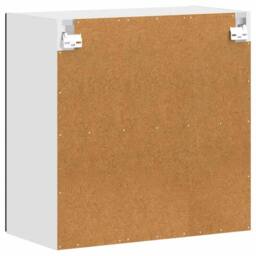 Berkfield Home Kitchen Wall Cabinet with Glass Door Porto Black - thumbnail 7