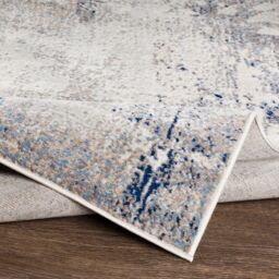 Livabliss Roma-Abstract Grey Beige Blue Modern Marble Living Dining Bedroom Rug - Size: 200 cm x 275 cm - thumbnail 4