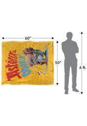 Netflix Asterix Obelix Idefix The Gauls Blanket Silky Touch Super Soft Throw Blanket 152 X 127 cm in White - thumbnail 5