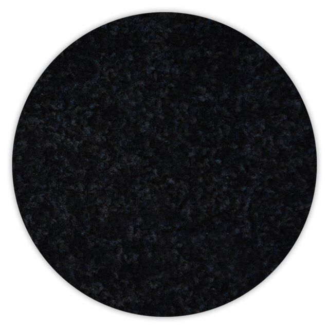 RugsX Circle Trendy Rug in Black - Size: 133 cm diameter - image 1