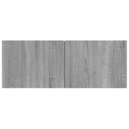 Berkfield Home TV Cabinets 2 pcs Grey Sonoma 80x30x30 cm Engineered Wood - Size: 80 x 30 x 30 cm - thumbnail 6