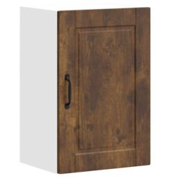 Berkfield Home Kitchen Wall Cabinet¬†Porto Smoked Oak Engineered Wood in Brown - thumbnail 2