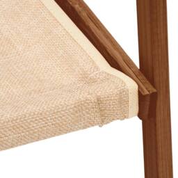 VOGREX Foldable Bamboo Garment Rack with Shoe Shelf in Natural - thumbnail 6