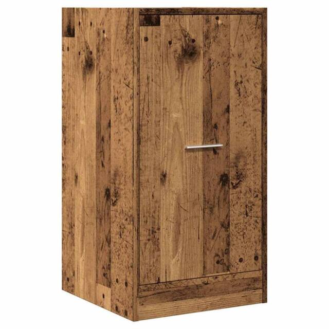 Berkfield Home Elegant Apothecary Cabinet Old Wood 40x41x77.5 cm Engineered Wood in Brown - image 1