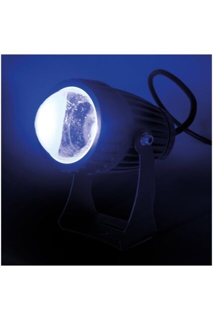 Netagon 8W Coloured LED Pin spot with Black Body in Blue - image 1