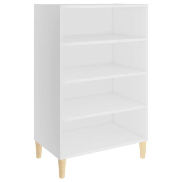 Berkfield Home Sideboard White 57x35x90 cm Engineered Wood - Size: 57 x 35 x 90 cm - image 1