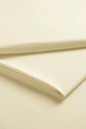 CHRISTY 400TC Luxury Cotton Sateen Plain Dye Bedding Flat Sheets in Gold - Size: King Flat - thumbnail 1