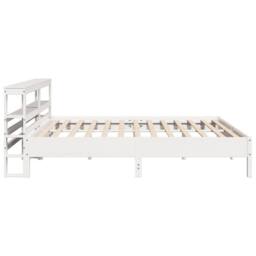 Berkfield Home Decorative Bed Frame without Mattress White 180x200 cm Super King - thumbnail 5