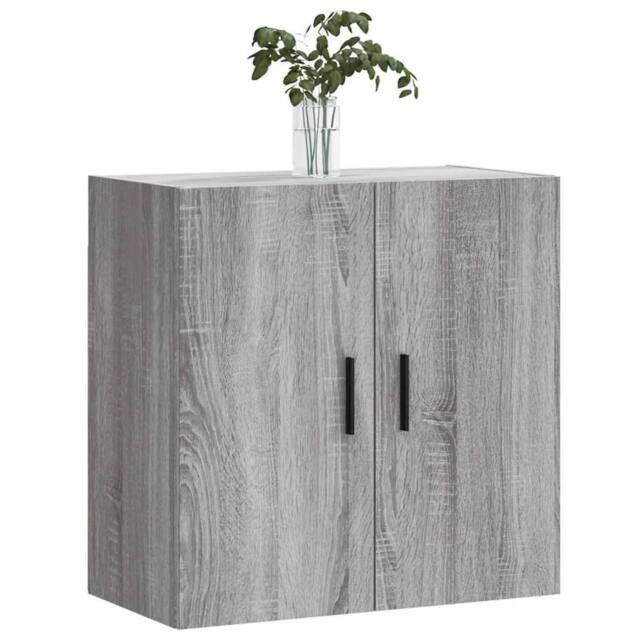 Berkfield Home Wall Cabinet Grey Sonoma 60x31x60 cm Engineered Wood - Size: 60 x 31 x 60 cm - image 1