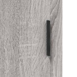 Berkfield Home Wall Cabinet Grey Sonoma 60x31x60 cm Engineered Wood - Size: 60 x 31 x 60 cm - thumbnail 9