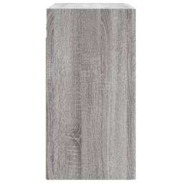 Berkfield Home Wall Cabinet Grey Sonoma 60x31x60 cm Engineered Wood - Size: 60 x 31 x 60 cm - thumbnail 7