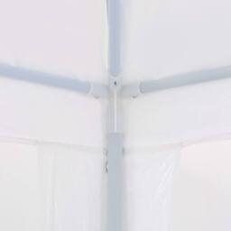 Berkfield Home Party Tent 3x9 m PE White - thumbnail 5