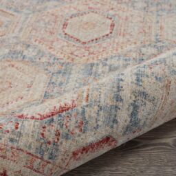 The Rug Shop UK Multi Border Traditional Geometric Polyester Easy To Clean Rug - Size: 160 cm x 235 cm - thumbnail 9