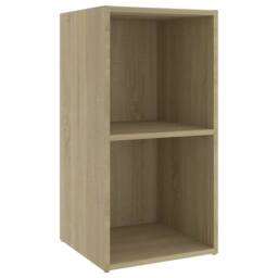 Berkfield Home TV Cabinets 2 pcs Sonoma Oak 72x35x36.5 cm Engineered Wood in Brown - thumbnail 6