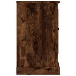 Berkfield Home Sideboard Smoked Oak 100x35.5x60 cm Engineered Wood in Brown - thumbnail 7