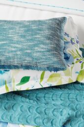 Helena Springfield 'Mimi' Knit Throw in Turquoise - thumbnail 2