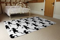 Benjamin Tate Design Egyptian Tribal Art Rug in Natural - Size: Large - thumbnail 3