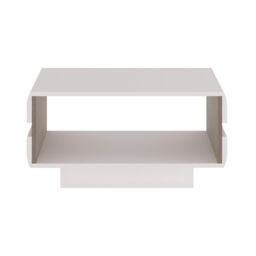 Furniture To Go Chelsea Living Small Designer Coffee Table in White - thumbnail 2
